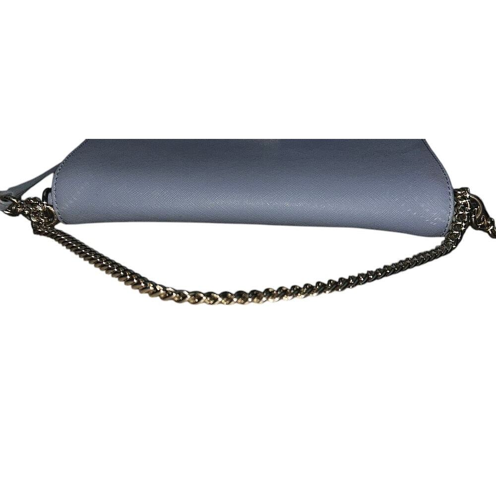Kate Spade Laurel Way Greer Pale Blue Jacquard Crossbody Bag - Picture 3 of 9